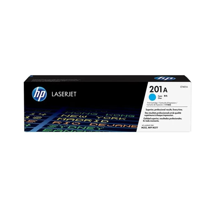 HP Toner CF401A, 201A, Cyan
