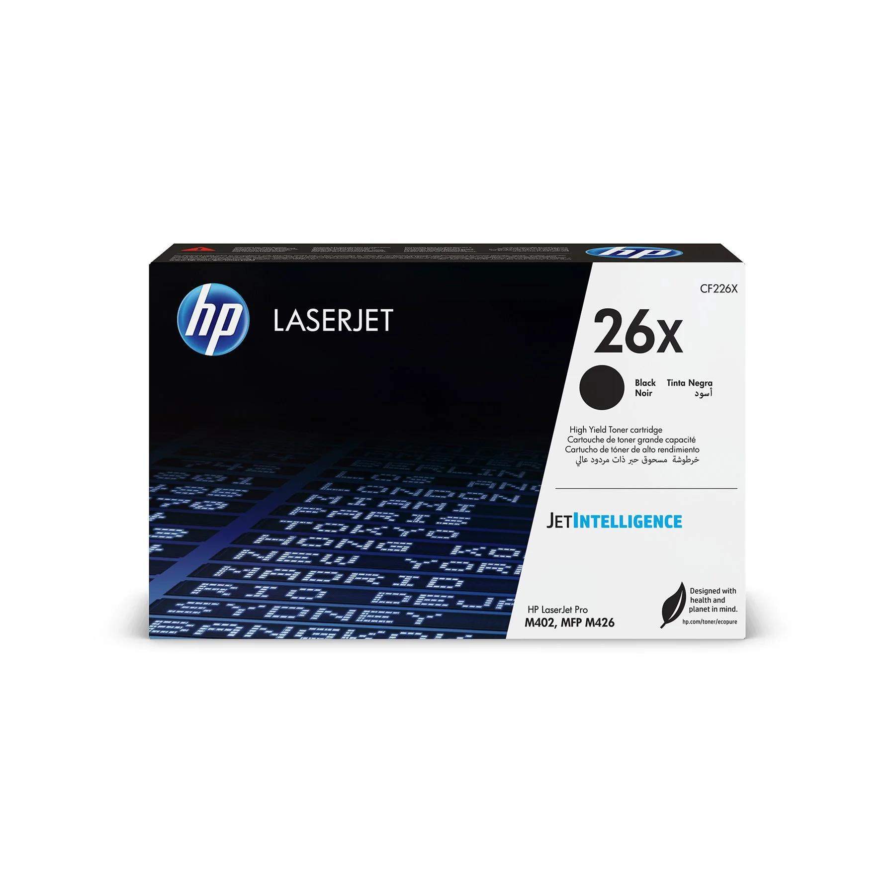 HP Toner CF226X, M402/M426, 26X, 9 000 pages/5%, Black