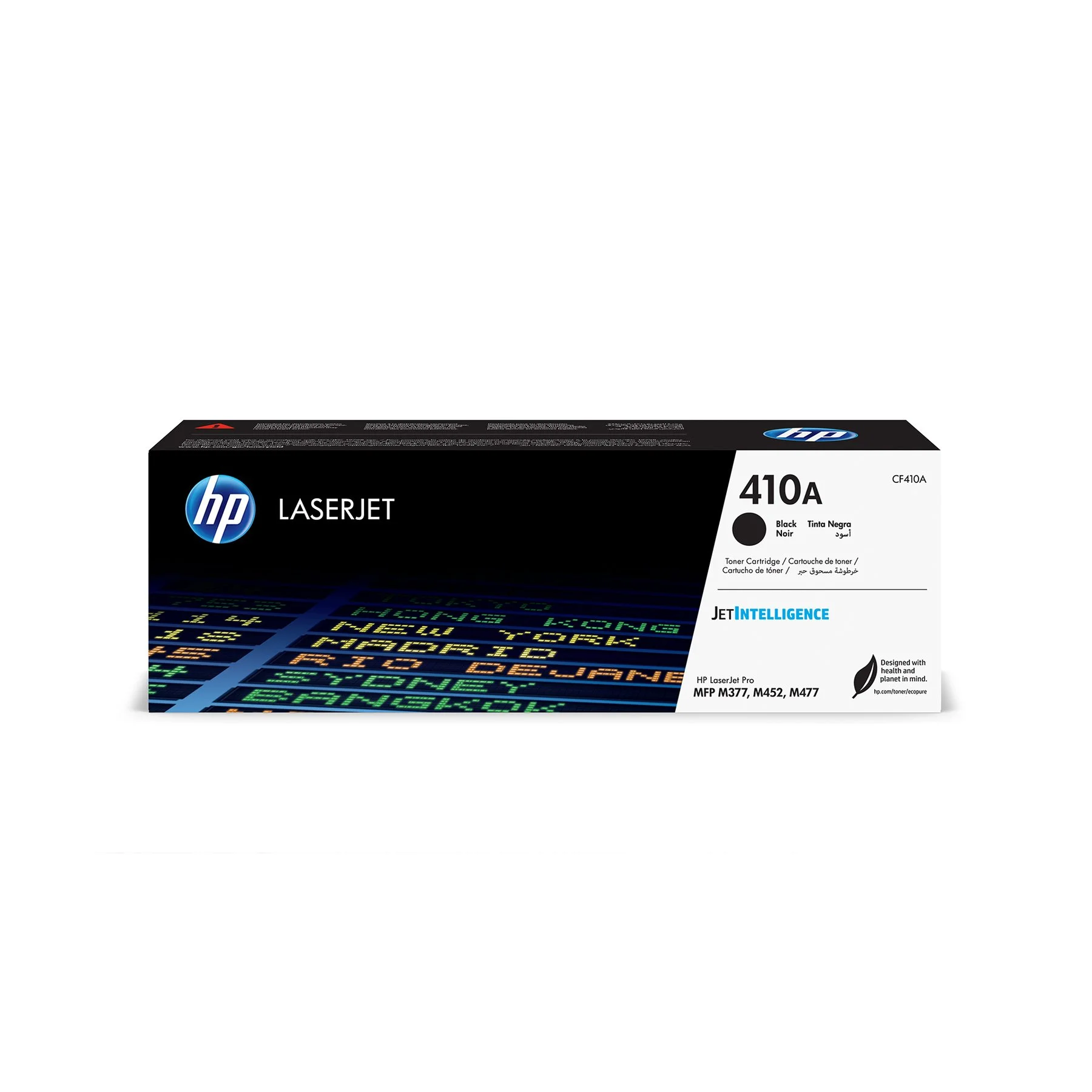HP Toner CF410A, M452/477, 410A, 2300 pages/5%, Black
