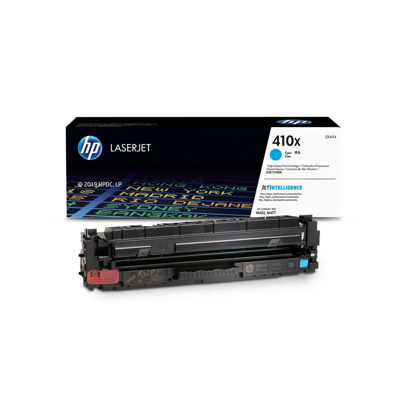 HP Toner CF411X, 410X, Cyan