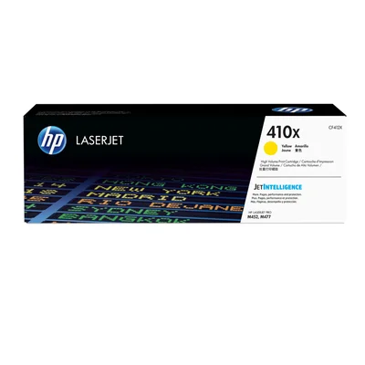 HP Toner CF412X, 410X, Yellow