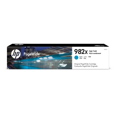 HP Toner 982X, T0B27A, 16000 pages/5%, Cyan