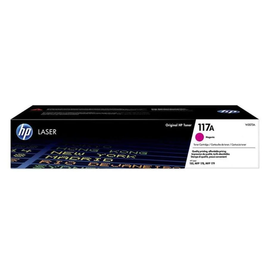 HP Toner W2073A, 117A, 700 pages/5%, Magenta