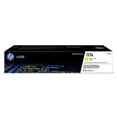 HP Toner W2072A, 117A, 700 pages/5%, Yellow