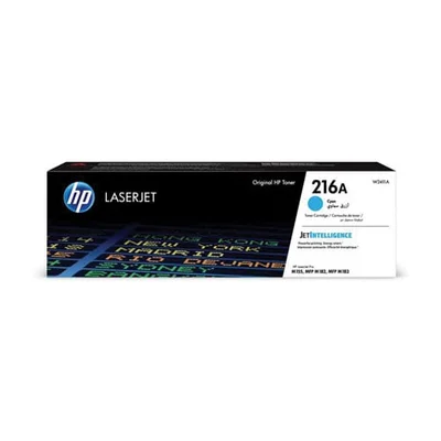 Оригинална тонер касета HP 216A, W2411A, M182n/M183fw, 850 страници/5%, Cyan
