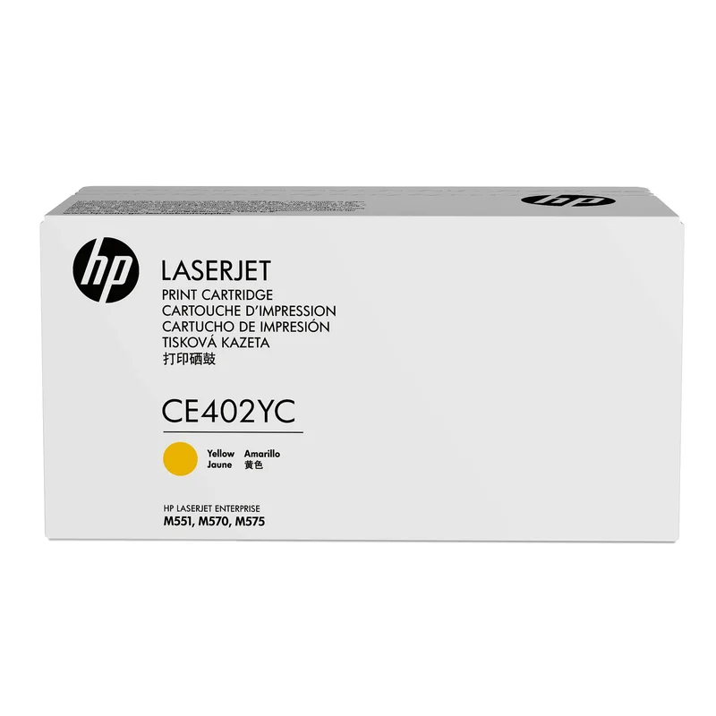 HP Toner CE402YC, 507A, Yellow