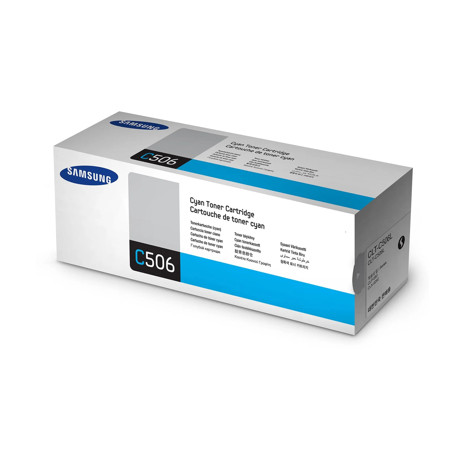 Оригинална тонер касета HP Samsung, SU038A, CLT-C506L, 3500 страници/5%, Cyan