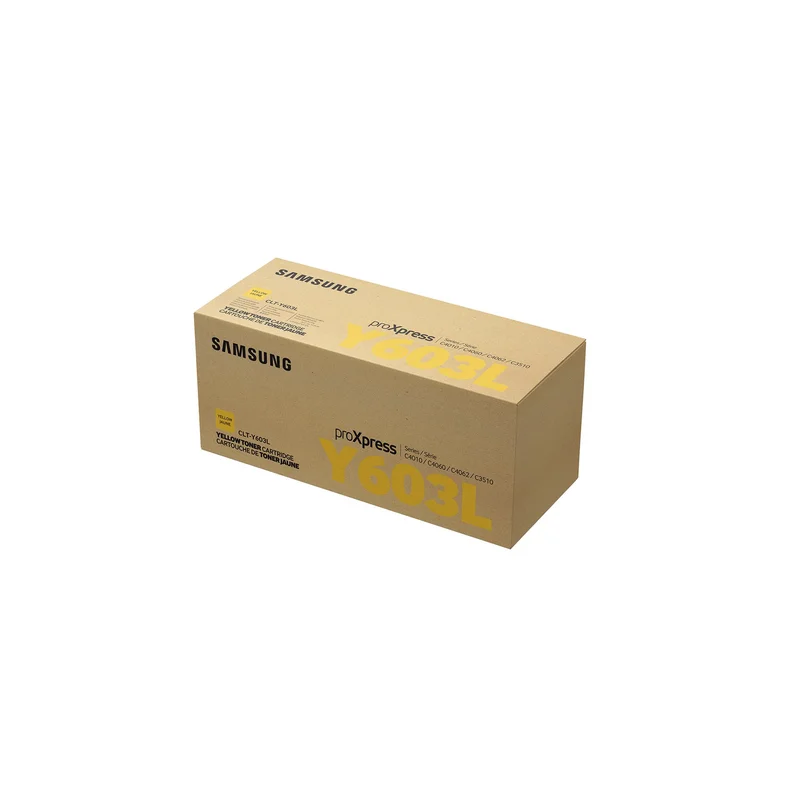 Оригинална тонер касета HP Samsung SU557A CLT-Y603L, 10000 страници/5%, Yellow