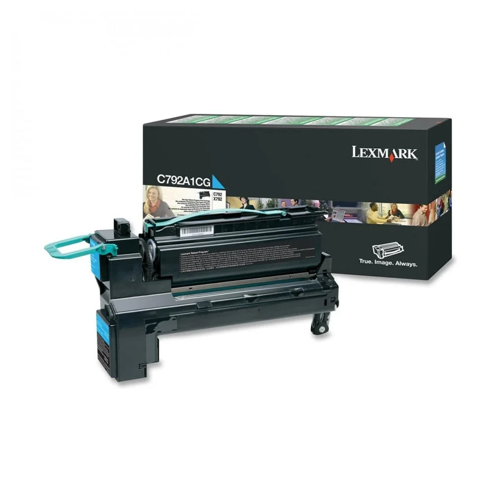 Lexmark Toner C792, C792A1CG, Cyan