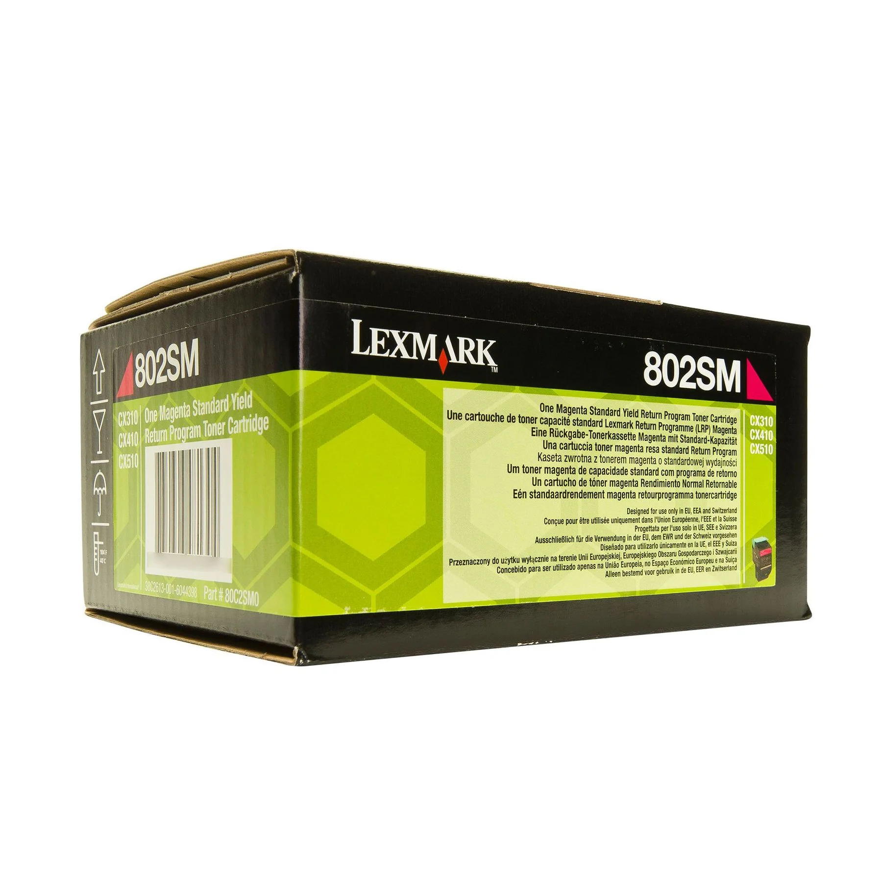 Lexmark Toner CX310/410/510 80C2SM0, 2000 pages/5%, Magenta