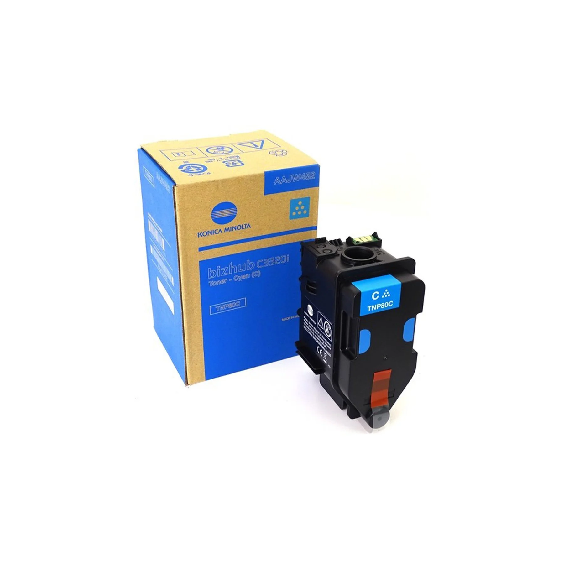 Minolta Toner TNP80C, 9000 pages/5%, Cyan