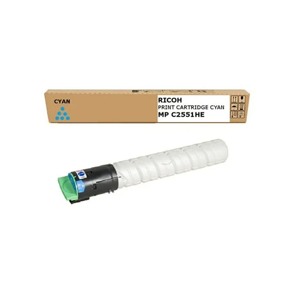 Ricoh Toner MPC2051/2551, 9500 pages/5%, Cyan