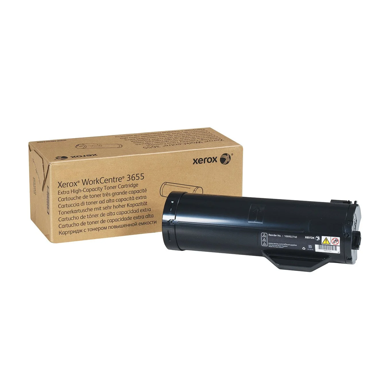 Оригинална тонер касета Xerox 106R02741 WC3635, 25 900 страници/5%, Black