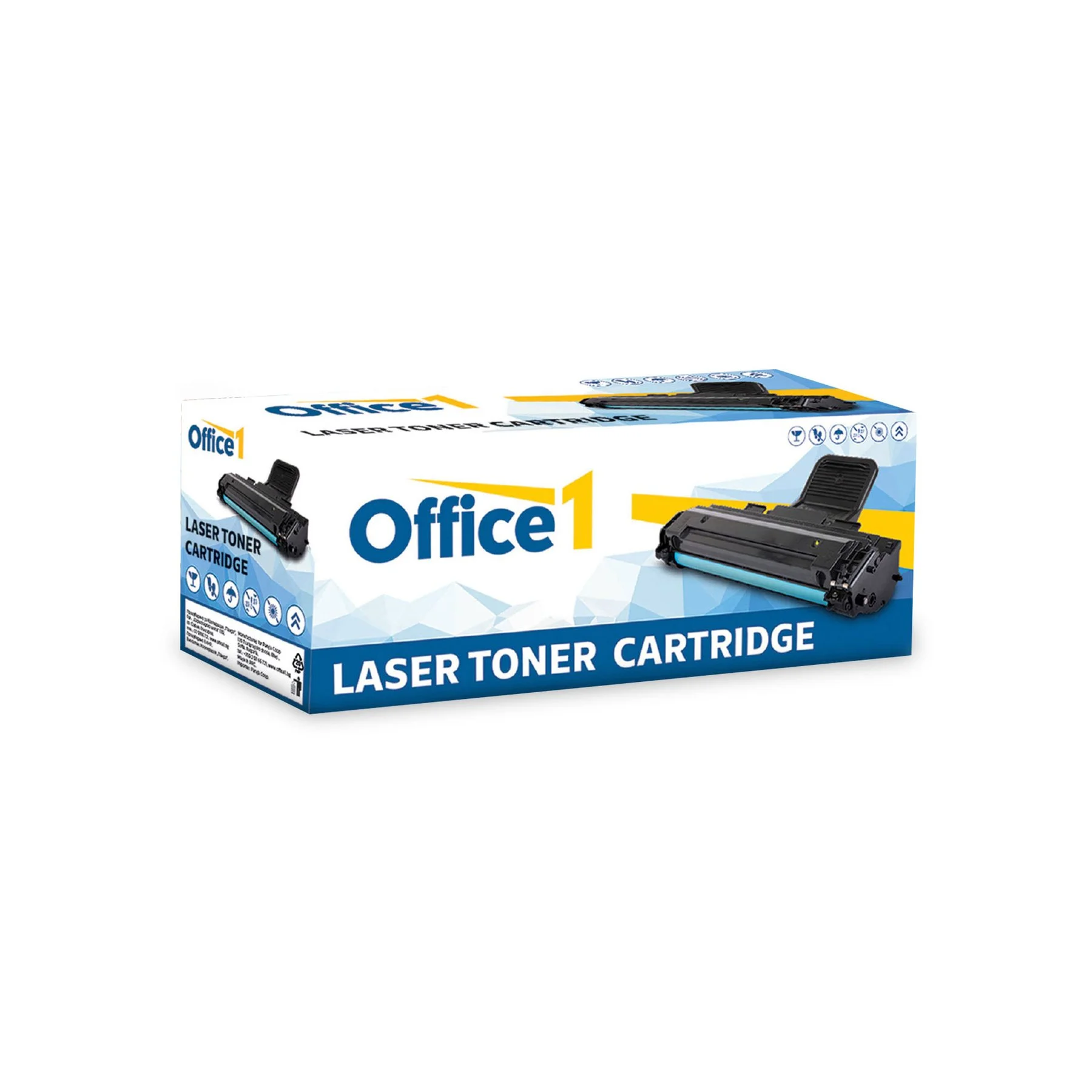 Съвместима тонер касета Office 1 Canon CRG-067H, 2350 страници/5%, Yellow