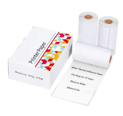 Phomemo Thermal printer labels Q22-RMSMLL, on roll, width 50 mm, length 3.5 m, 3 pcs