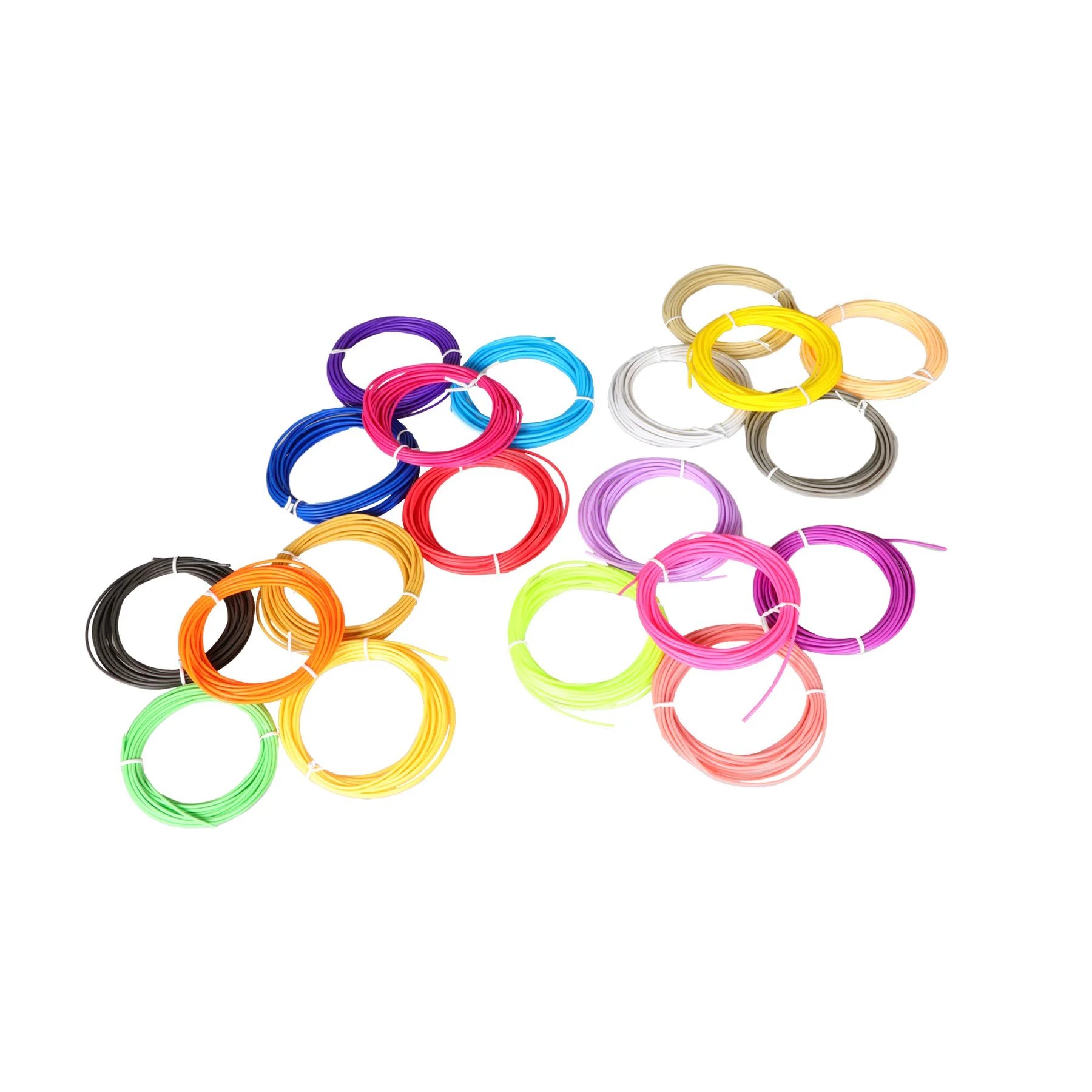 Consumable for 3D pen, PCL, 20 x 5 m, 20 colors