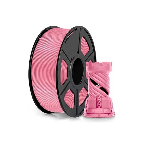 3D printer filament, PLA+, 1.75 mm, 1 kg, pink