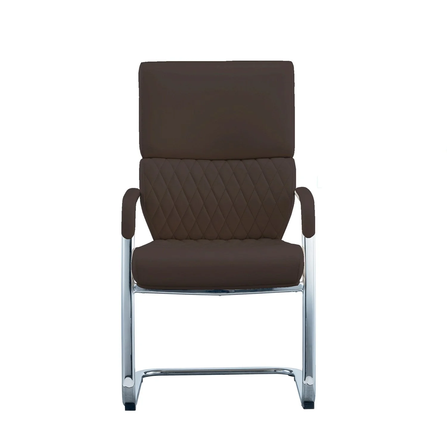 RFG Visitor Chair GRANDE M, eco-leather, brown