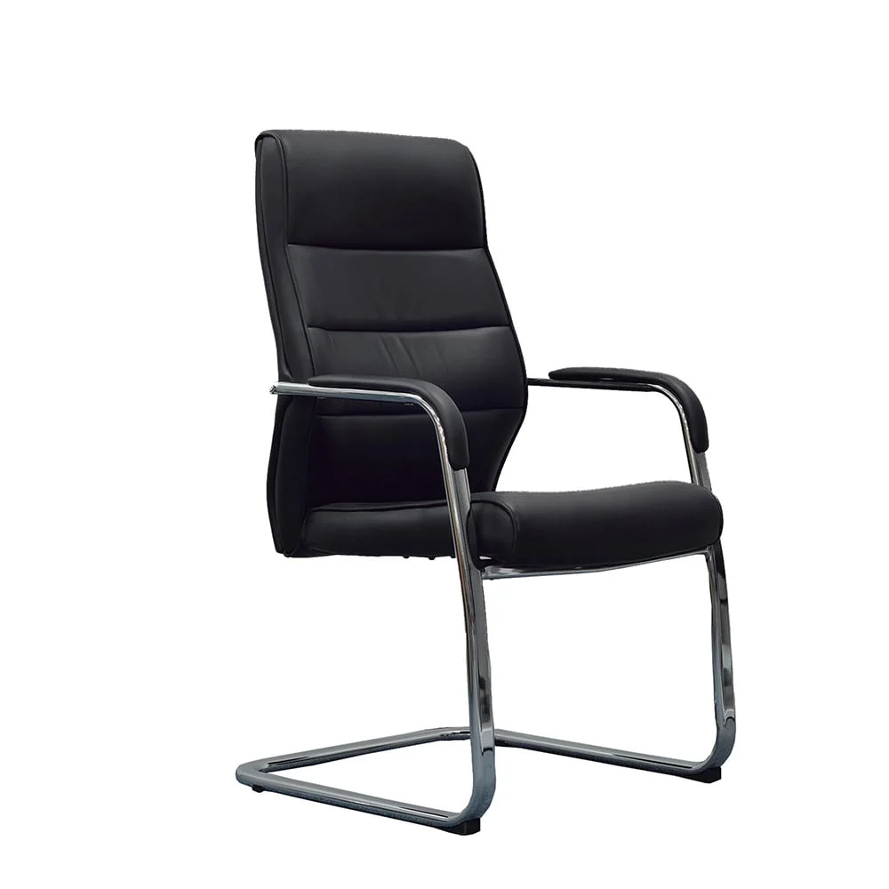 RFG Visitor Chair ITACA M, eco leather, black