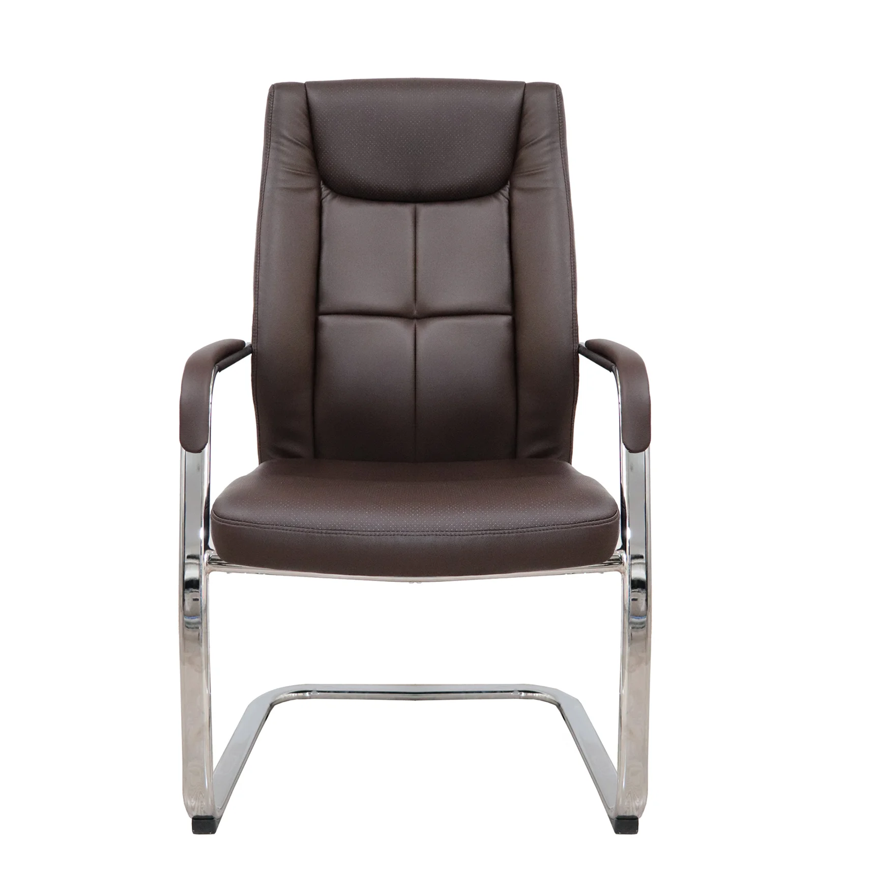 RFG Visitor Chair BOGART M, eco leather, brown