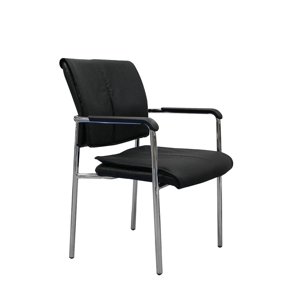 RFG Visitor chair Flash M, black, set of 4