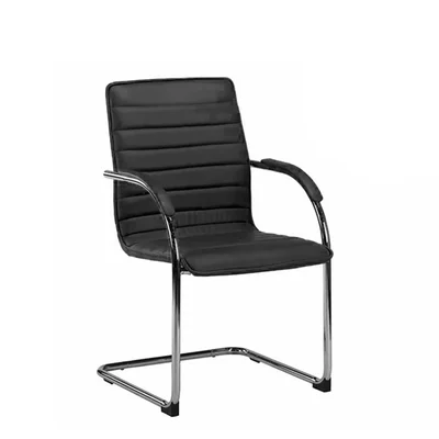 RFG Visitor Chair Sky M, black, set of 4