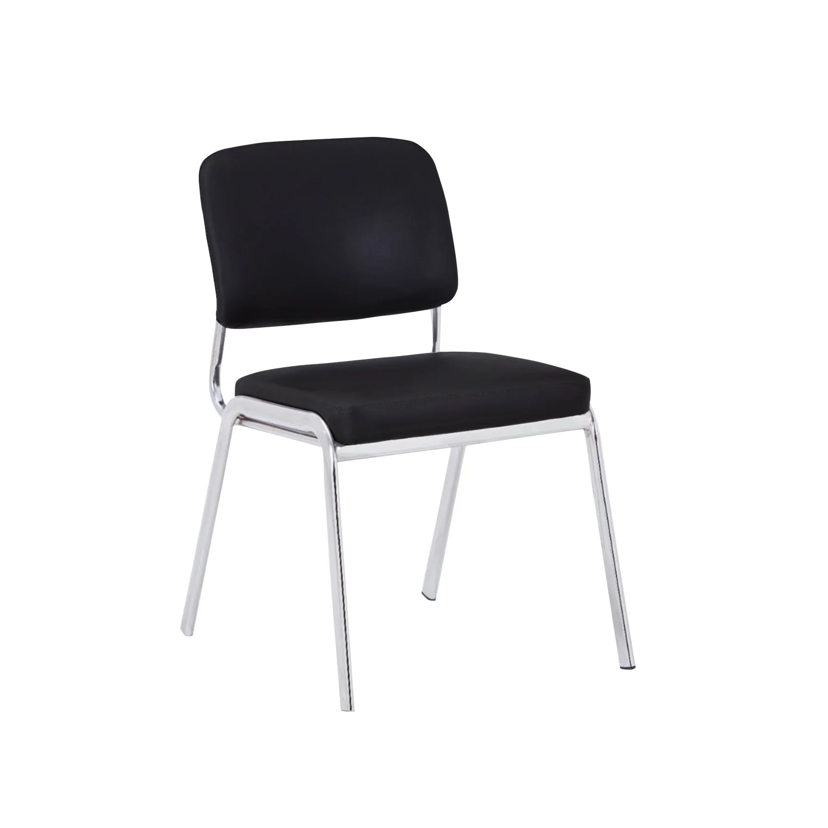 RFG Visitor chair Slow M, eco-leather, black
