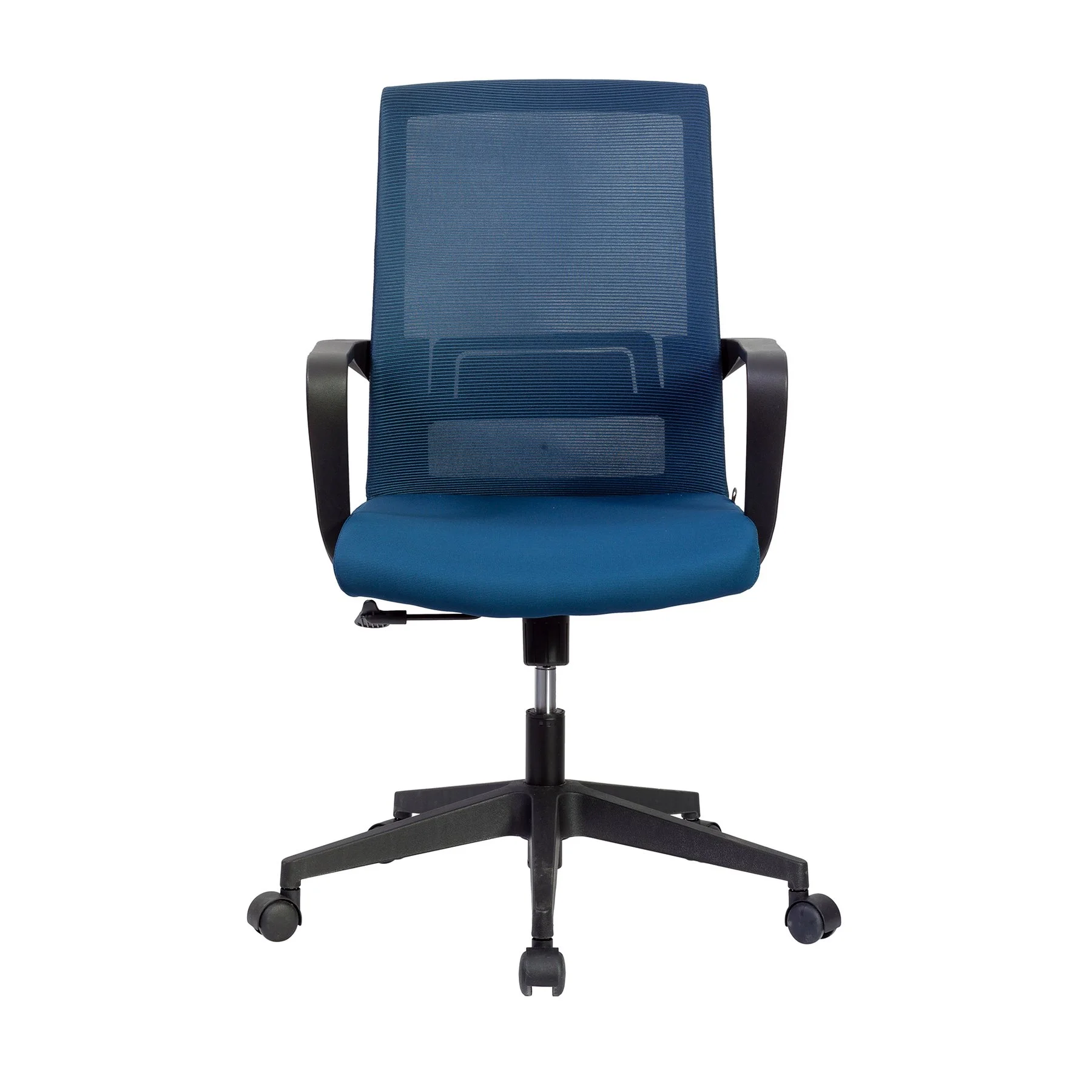 RFG Office chair Smart W, fabric & mesh, dark blue seat, dark blue back