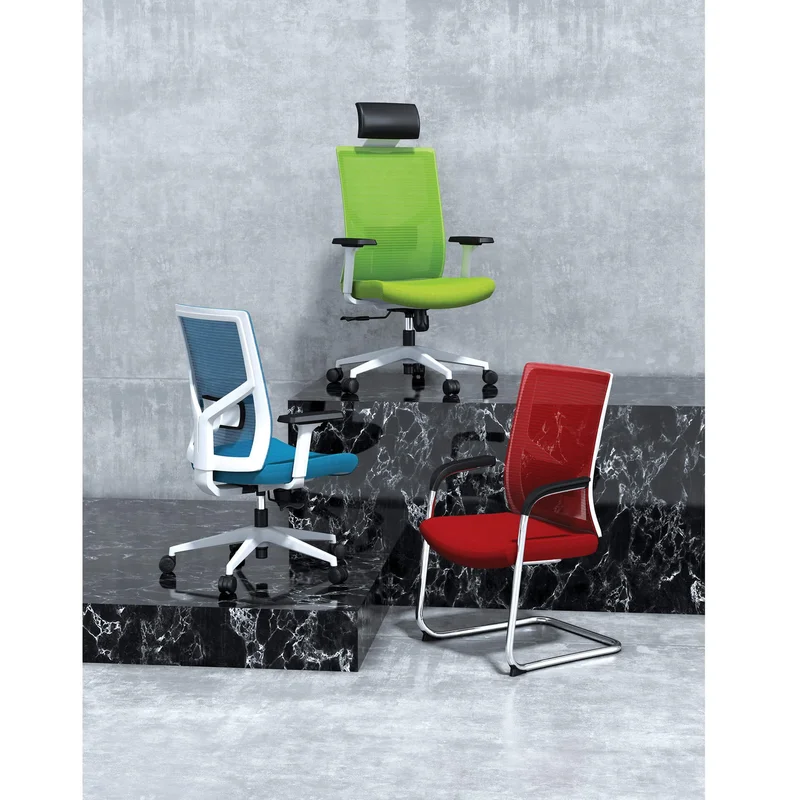 RFG Ergonomic chair Snow W, black seat, black backrest