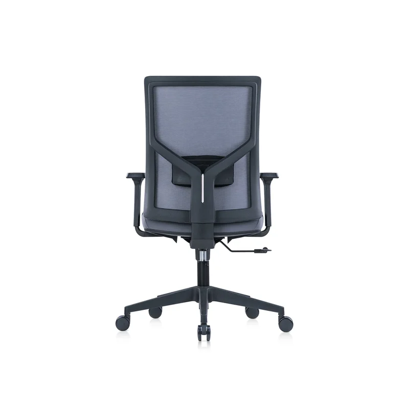RFG Ergonomic chair Snow Black W, light grey seat, light grey backrest