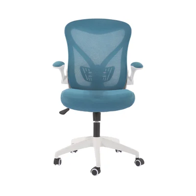 RFG Office Chair Jolly White W, blue-green