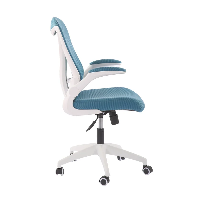 RFG Office Chair Jolly White W, blue-green