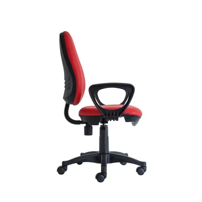 RFG Ergonomic chair Presto Black, eco leather, red