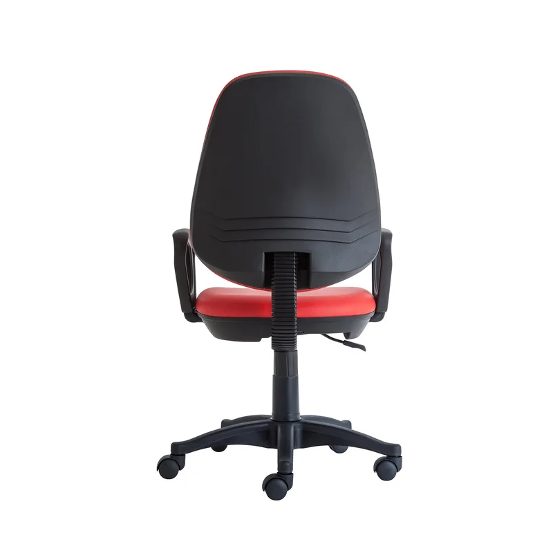 RFG Ergonomic chair Presto Black, eco leather, red