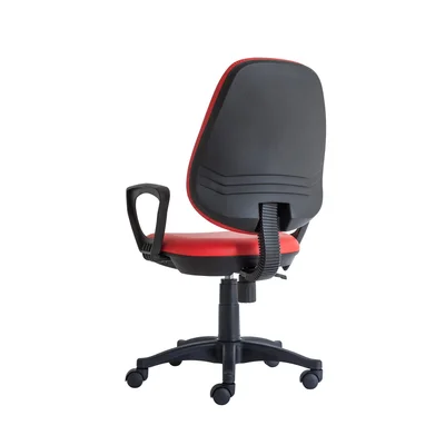RFG Ergonomic chair Presto Black, eco leather, red