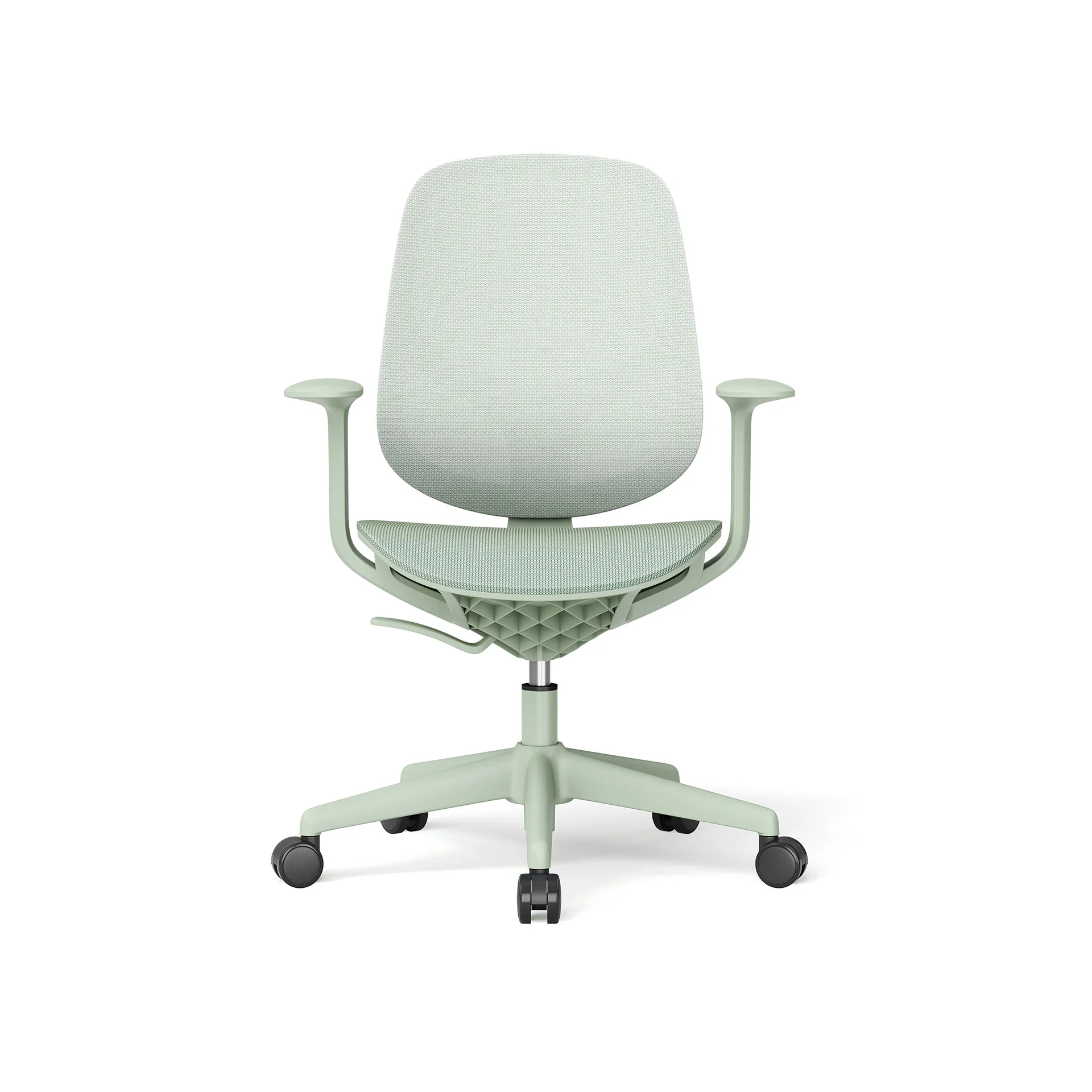 Офис стол RFG Cherry W, меш, до 120 kg, зелен