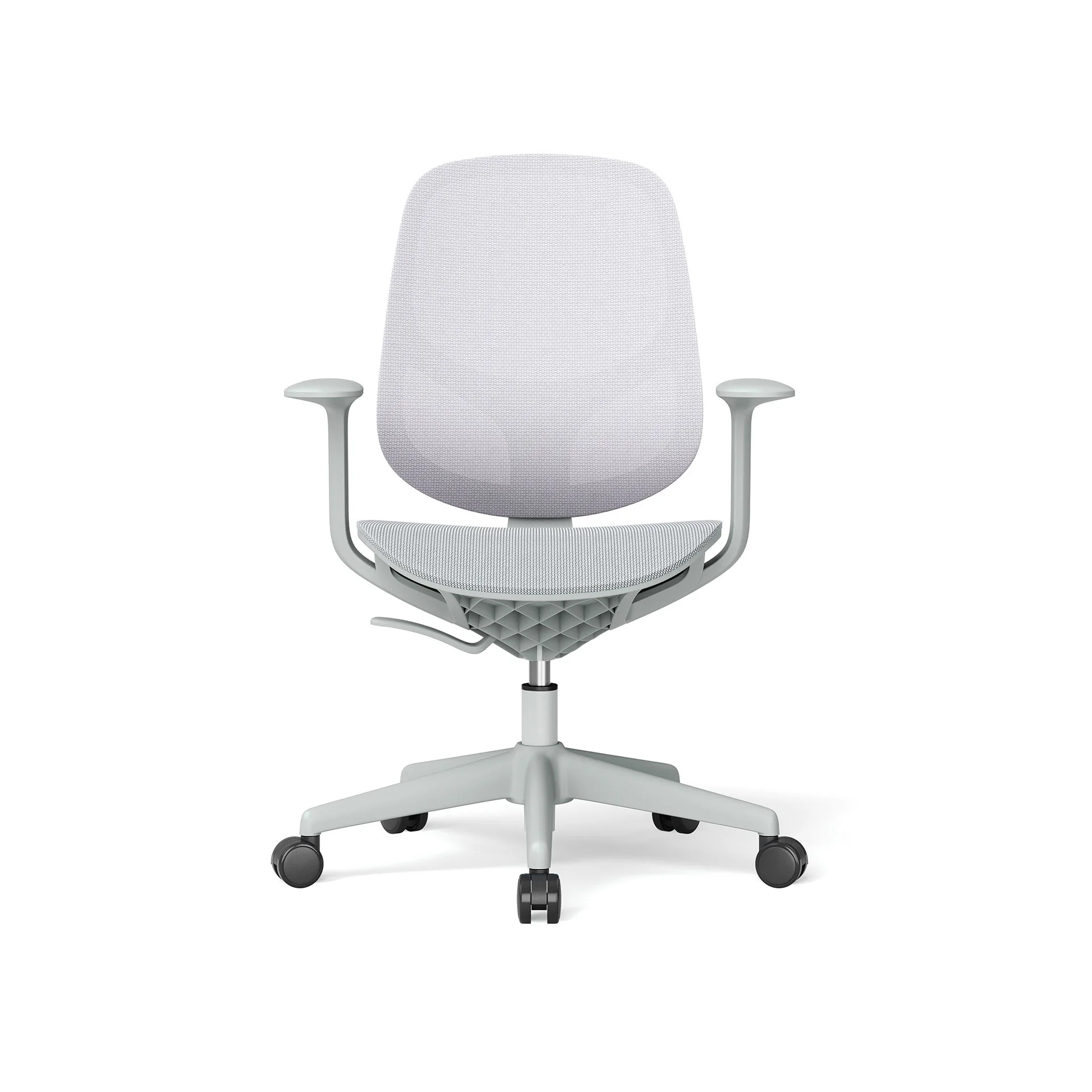 Офис стол RFG Cherry W, меш, до 120 kg, сив