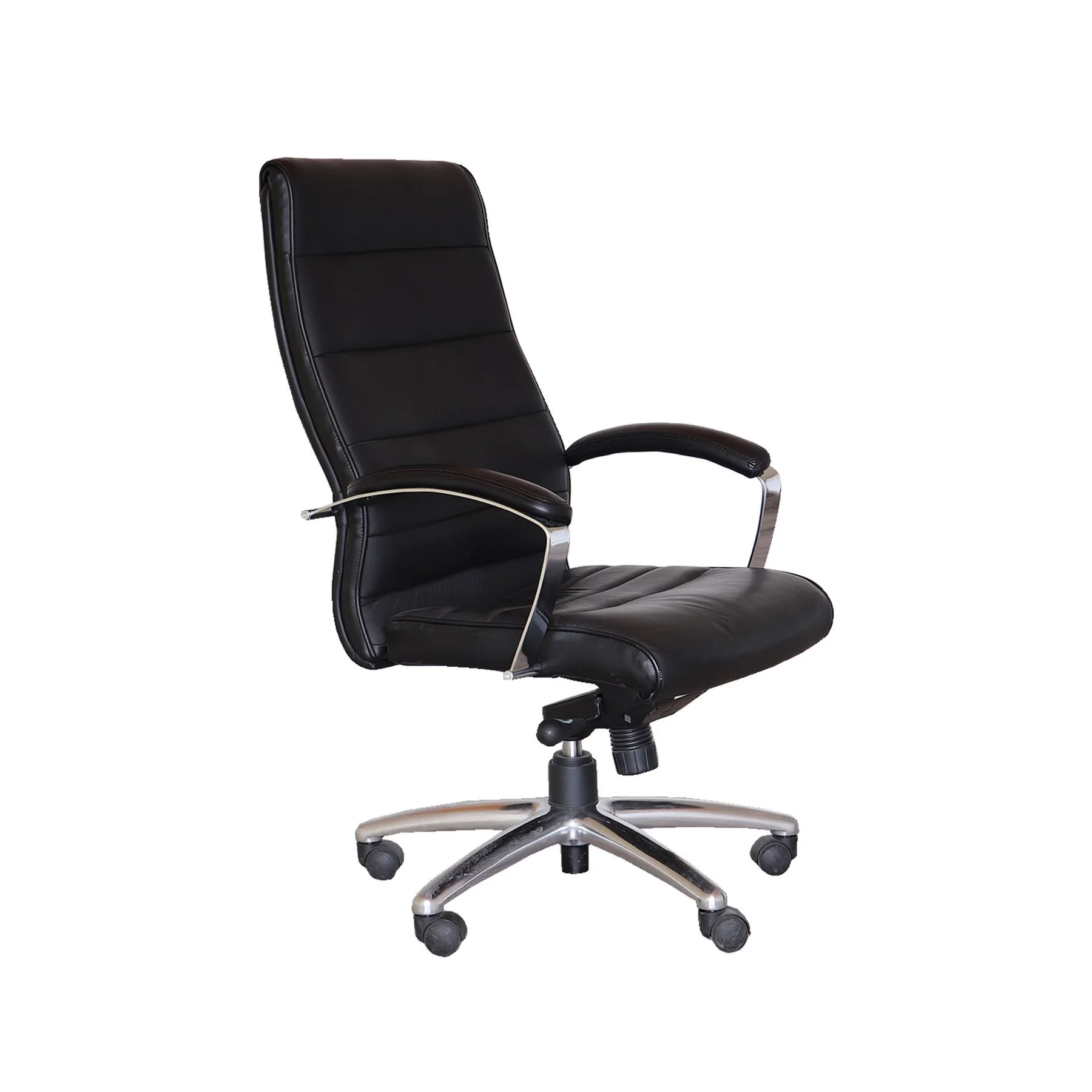 Nowy Styl Executive chair Cosmo, genuine leather, black, assembled sample