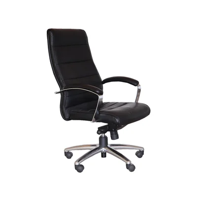 Nowy Styl Executive chair Cosmo, genuine leather, black, assembled sample