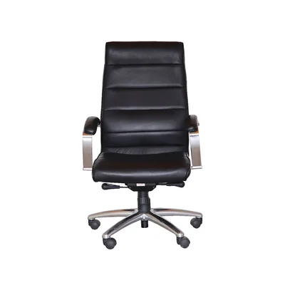 Nowy Styl Executive chair Cosmo, genuine leather, black, assembled sample