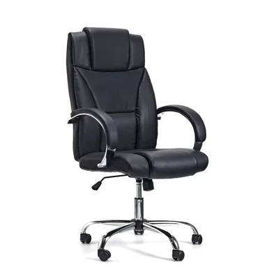 Executive chair Aida, eco leather, black