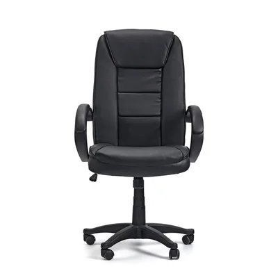Executive chair Deko, eco leather, black