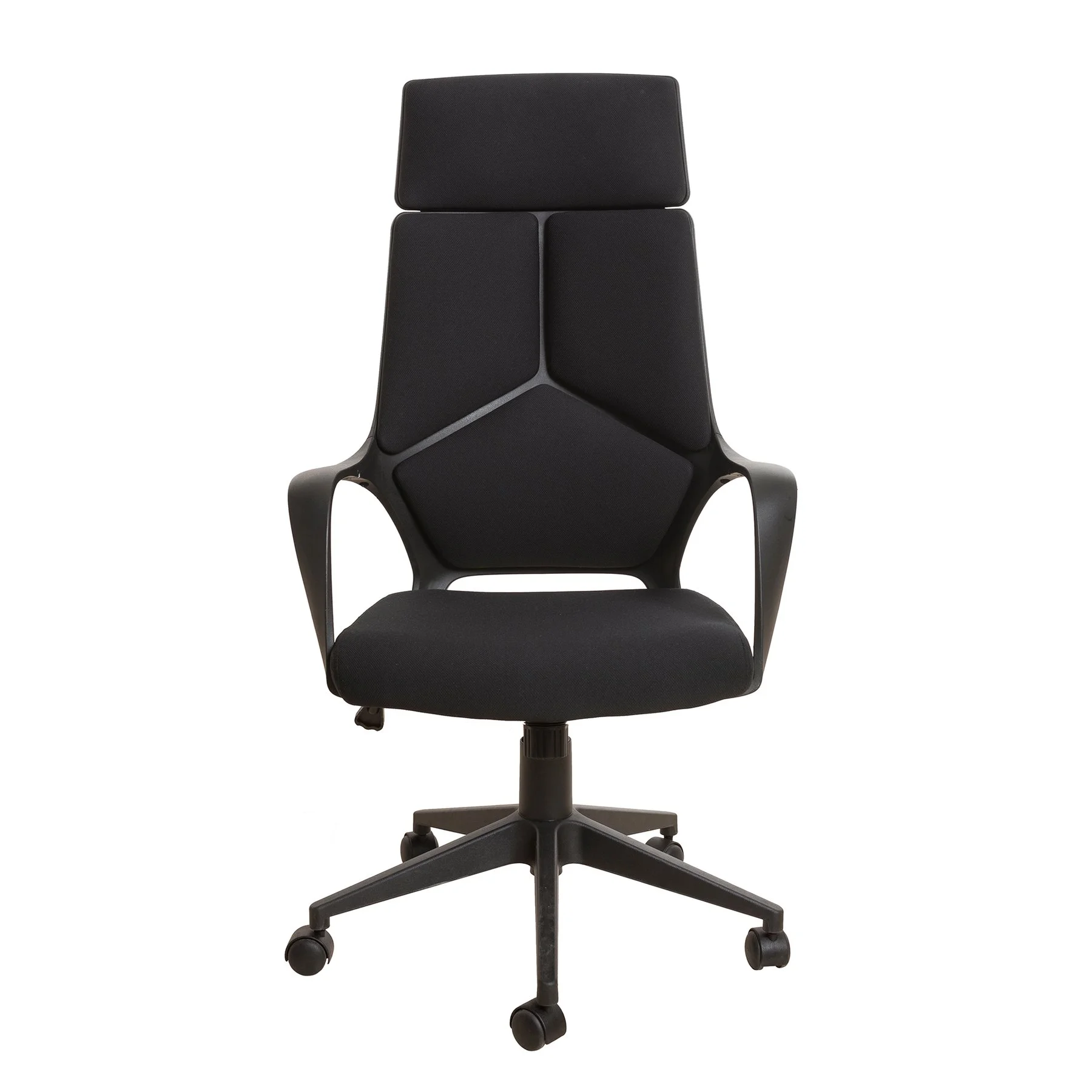 Директорски стол Force Black, текстил, Tilt механизъм, до 120 kg, черен