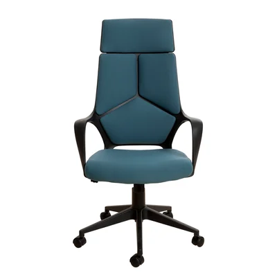 Executive chair Force Black, fabric, dark mint