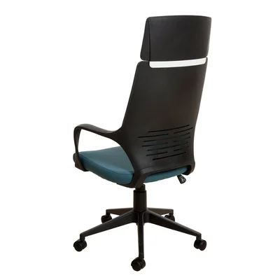 Executive chair Force Black, fabric, dark mint