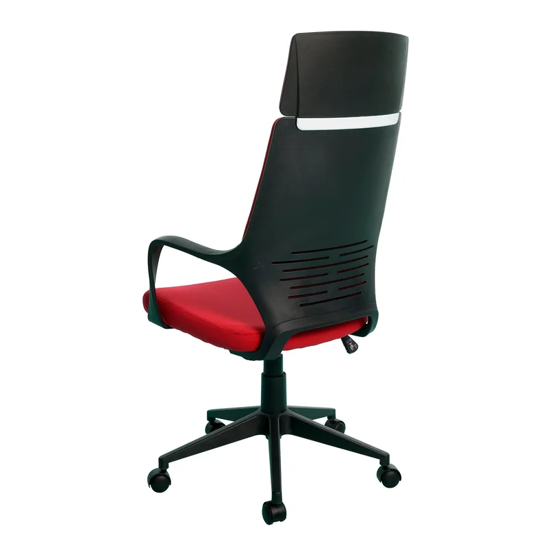 Executive Chair Force Black, fabric, red