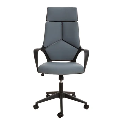 Executive chair Force Black, fabric, grey