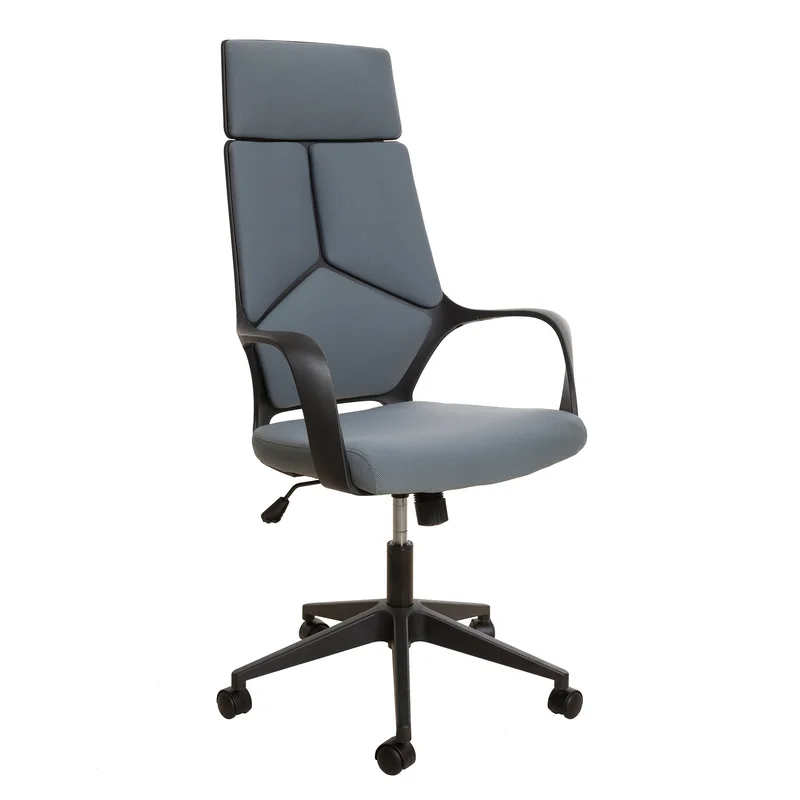 Executive chair Force Black, fabric, grey