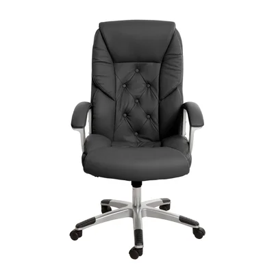 Executive chair Oscar, eco leather, black