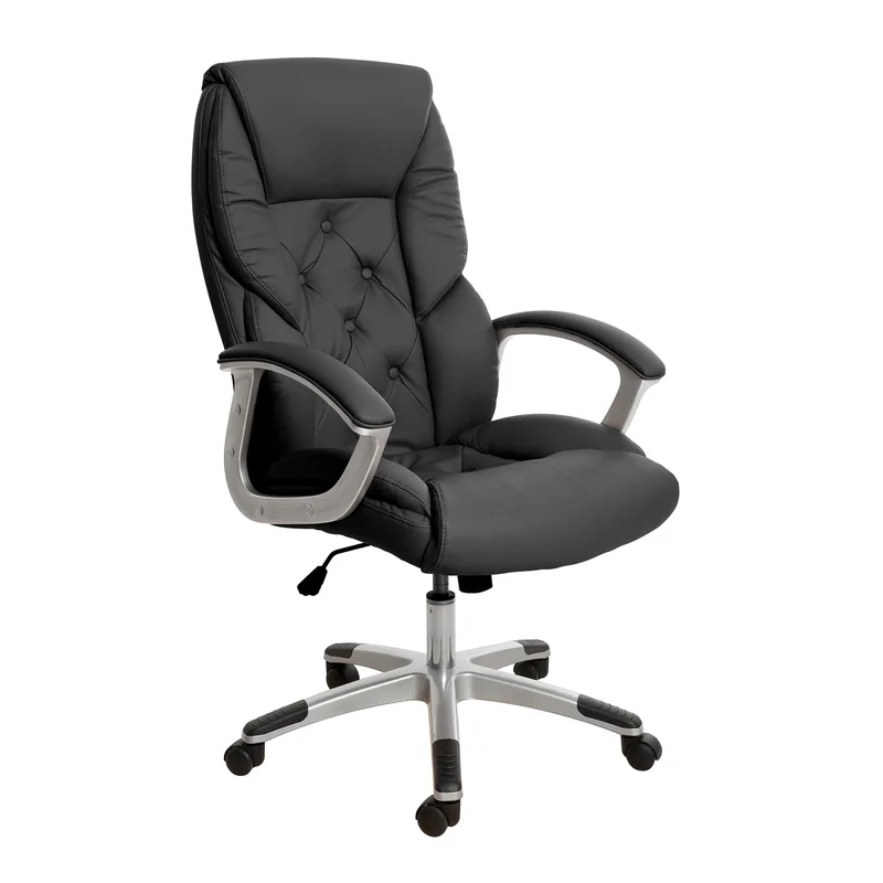 Executive chair Oscar, eco leather, black